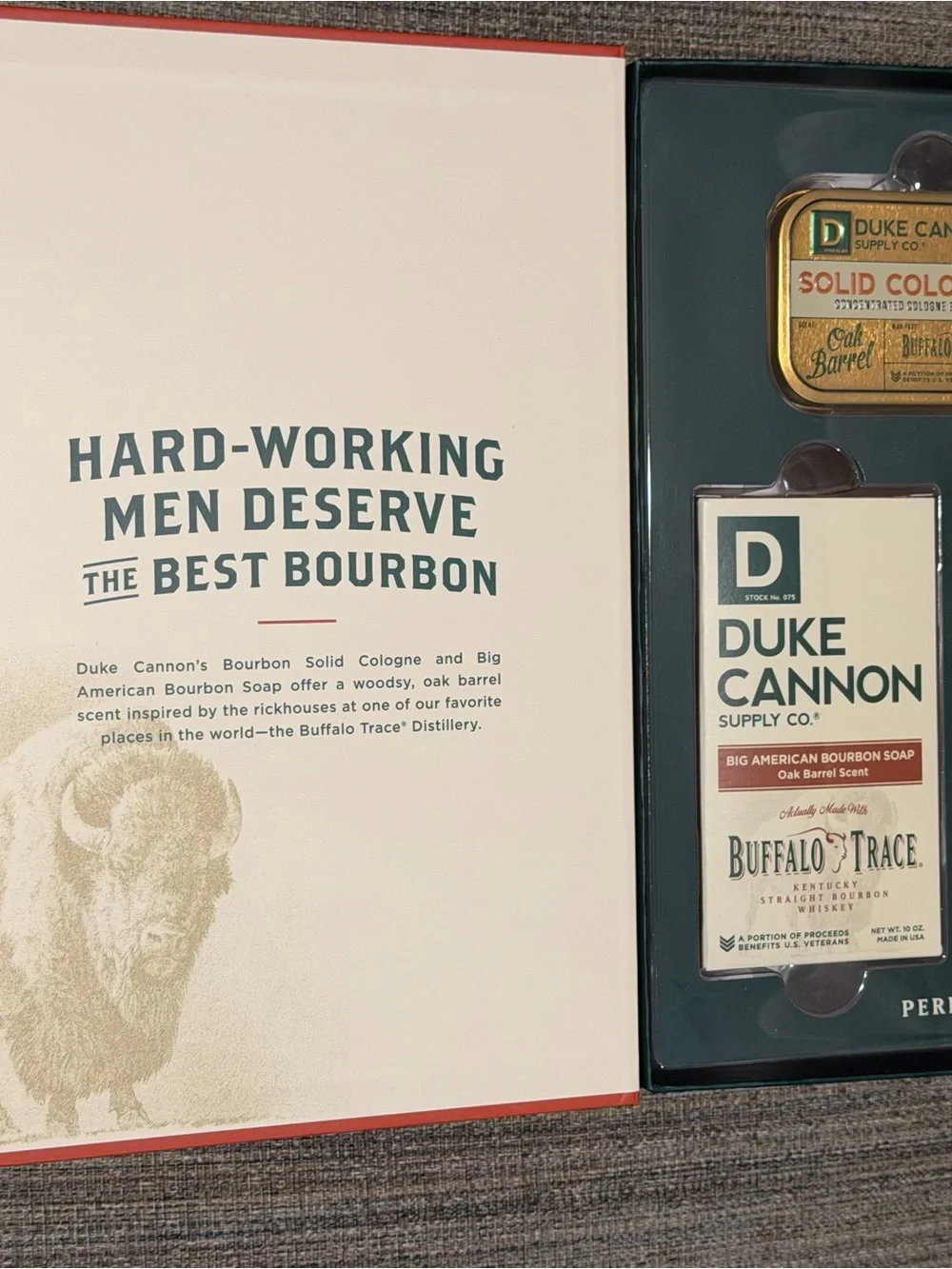 Duke Cannon The Bourbon Barrel